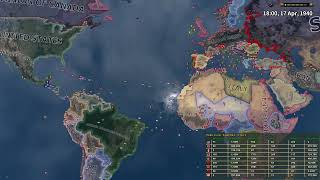 WHAT IF UK AND FRANCE INVADED AMERICA /HOI4 TIMELAPSE