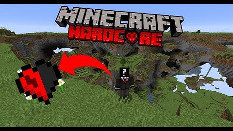 Minecraft Hardcore but it
