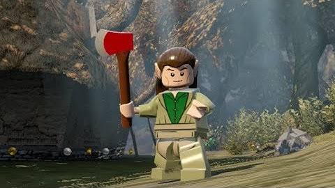 LEGO The Hobbit How to Unlock Elf (Worker) & Free Roam Gameplay