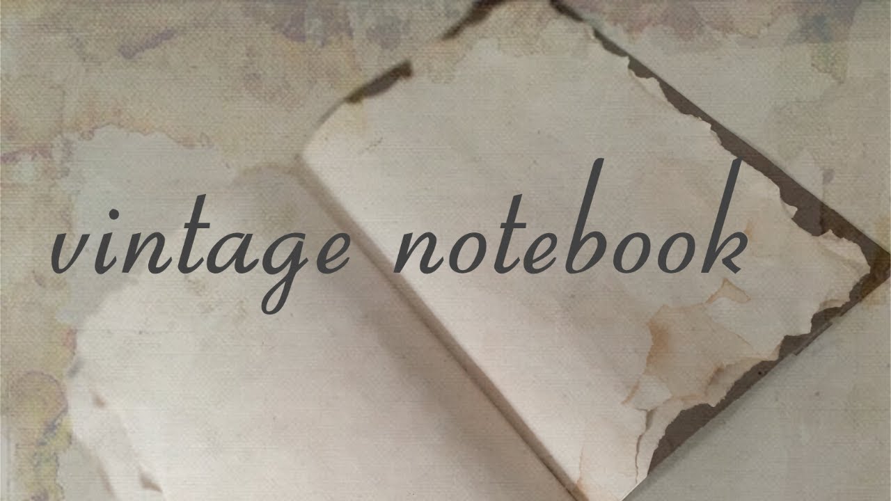 diy vintage notebooknotebook making using a4 sheet paper youtube