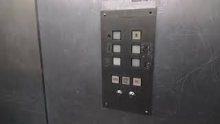 INTERESTING Old Otis with ARMOR Slap On Mod! Traction Elevator at 9050 Park Ave in Montreal, QC