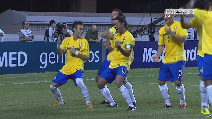 The Day Ronaldinho & Neymar Rolled Out Argentina in Two Matches (Brazil vs Argentina 2011)