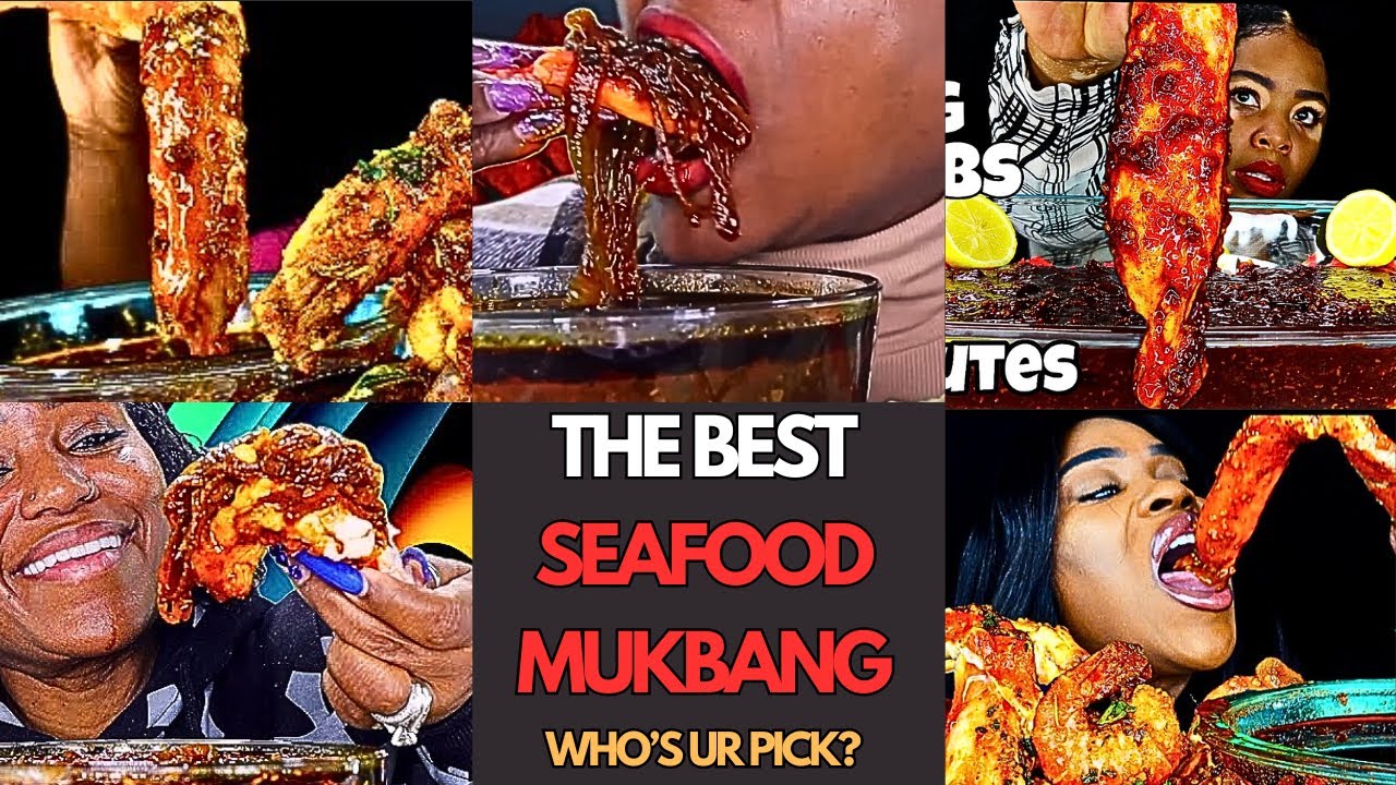 🦞🔥🌊 THE BEST SEAFOOD BOIL MUKBANG! Who’s UR SEAFOOD QUEEN? | DESHELLED | MUKBANG COMPILATION 🤔🌶️🍤
