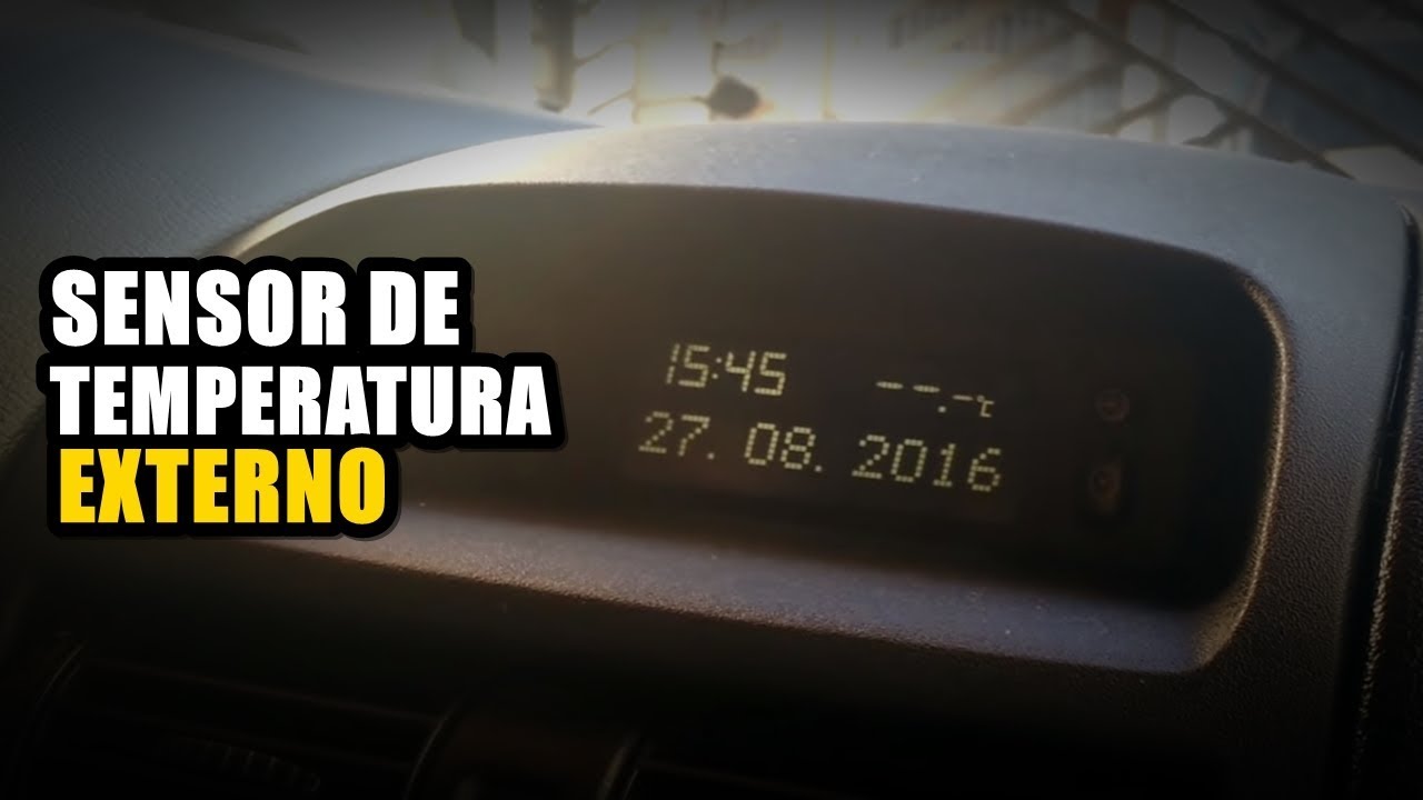 Sensor de Temperatura Externo, Astra, Corsa, Zafira ...