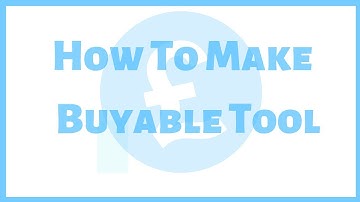How To Make Buyable Tool GUI Pt.1 (Roblox Scripting)
