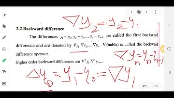 Finite Differences