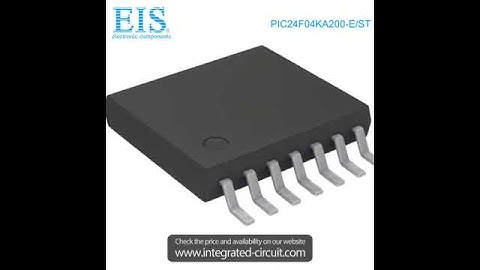 Sell PIC24F04KA200-E/ST of Microchip Technology