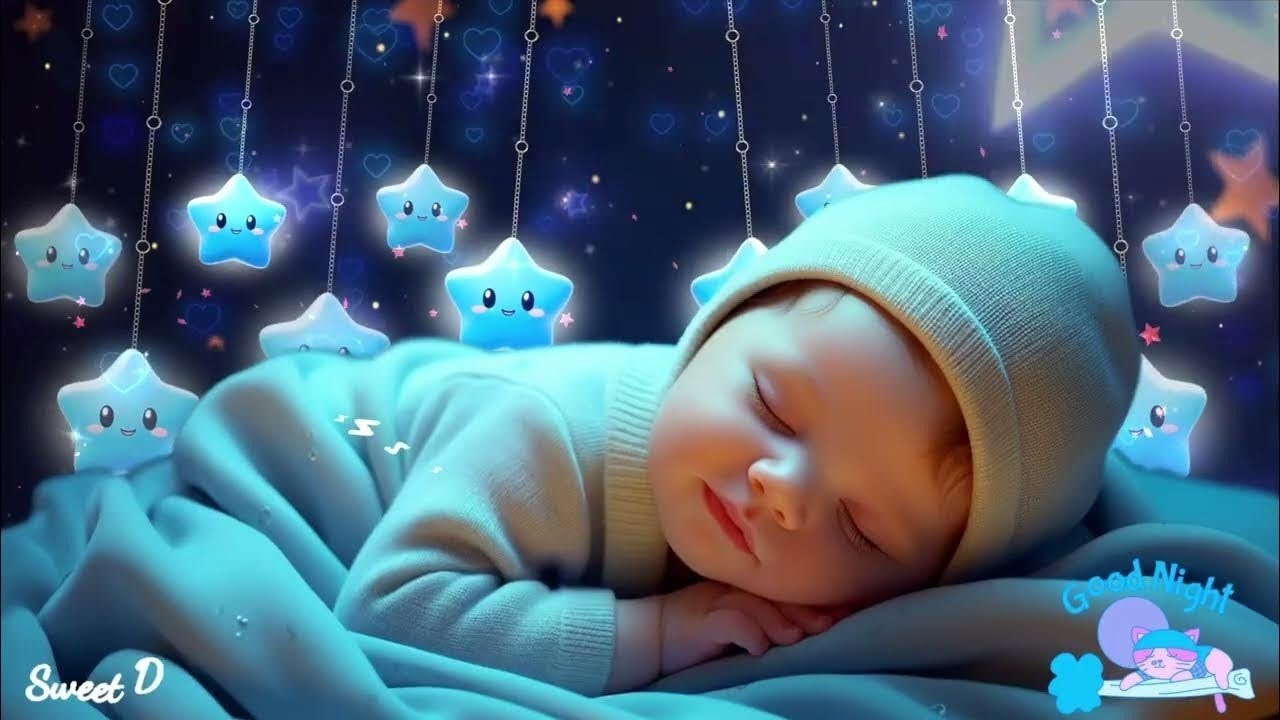 Overcome Insomnia in 3 Minutes 🌙 Mozart & Brahms Lullabies | Baby Sleep Music for Sweet Dreams
