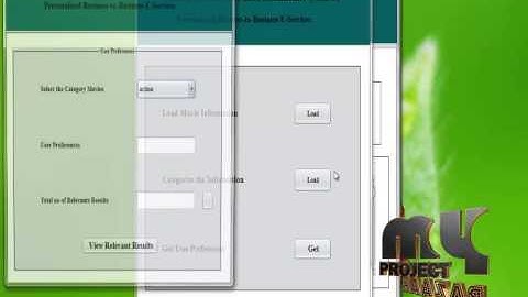 Final Year Projects 2015 | A Fuzzy Preference Tree-Based Recommender  System