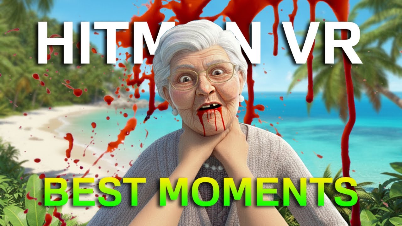 Лучшие моменты серии Hitman VR!