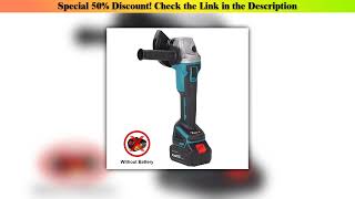 Deal Angle Grinder Tool Variable-Speed Grinders Power Tools, Electric Metal Grinder Flap Discs, Non