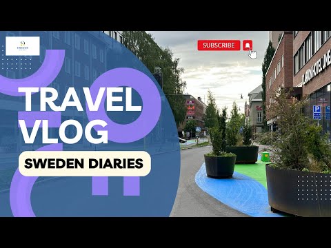 Travel vlog Umeå City   Sweden Diaries