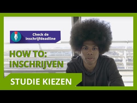 Video: Hoe Laat Inschrijven?