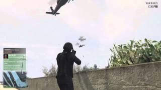 Как я справляюсь с вертолётами в GTA 5 / PS4