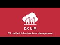 Dx unified infrastructure management overview
