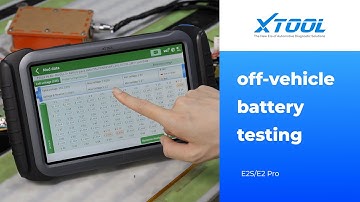 Tesla Off-Car Battery Testing with XTOOL E2PRO & E2S | EV Diagnostics Made Simple