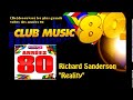 Richard Sanderson - Reality - ClubMusic80s