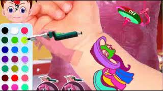 best games Baby Emma Tattoo Studio   girls games 2019 screenshot 4