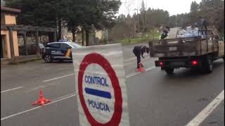 Reabiertos en Lobios y A Mezquita los pasos fronterizos entre Galicia y Portugal