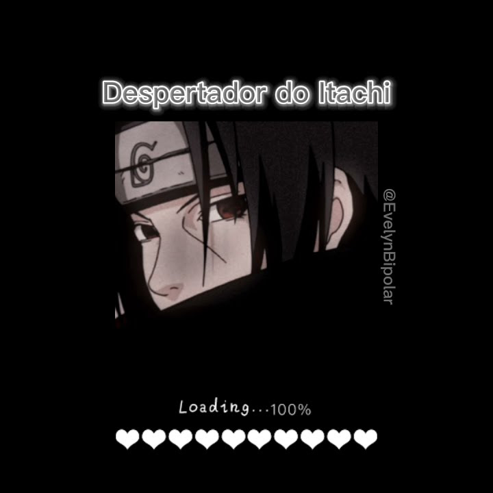 Despertador do Itachi