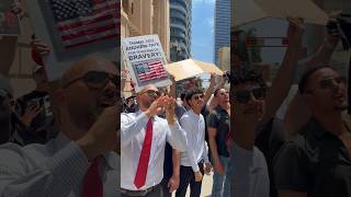 Peaceful protest to have two American citizens be given a fair trial