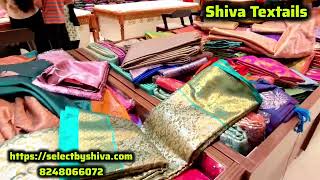 ‼️50% discount tissue soft silk sarees Shiva💥 Textails Coimbatore #kaniworld #shivatextiles  screenshot 2