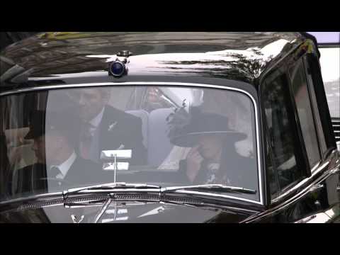 Catherine Middleton leaving Goring Hotel