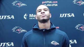 Information UTSA QB Frank Harris Post Practice Interview 11.4.20 Update