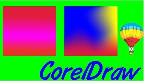 CorelDraw Tips & Tricks Make your own colors with the Interactive Fill and Mesh Fill
