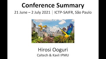 Strings 2021 Summary Talk