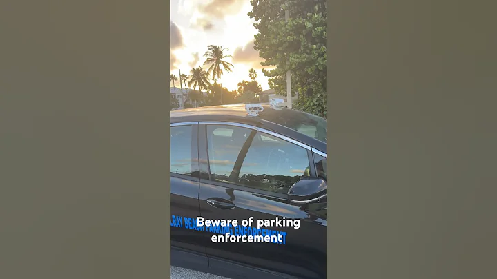Beware of parking enforcement ￼