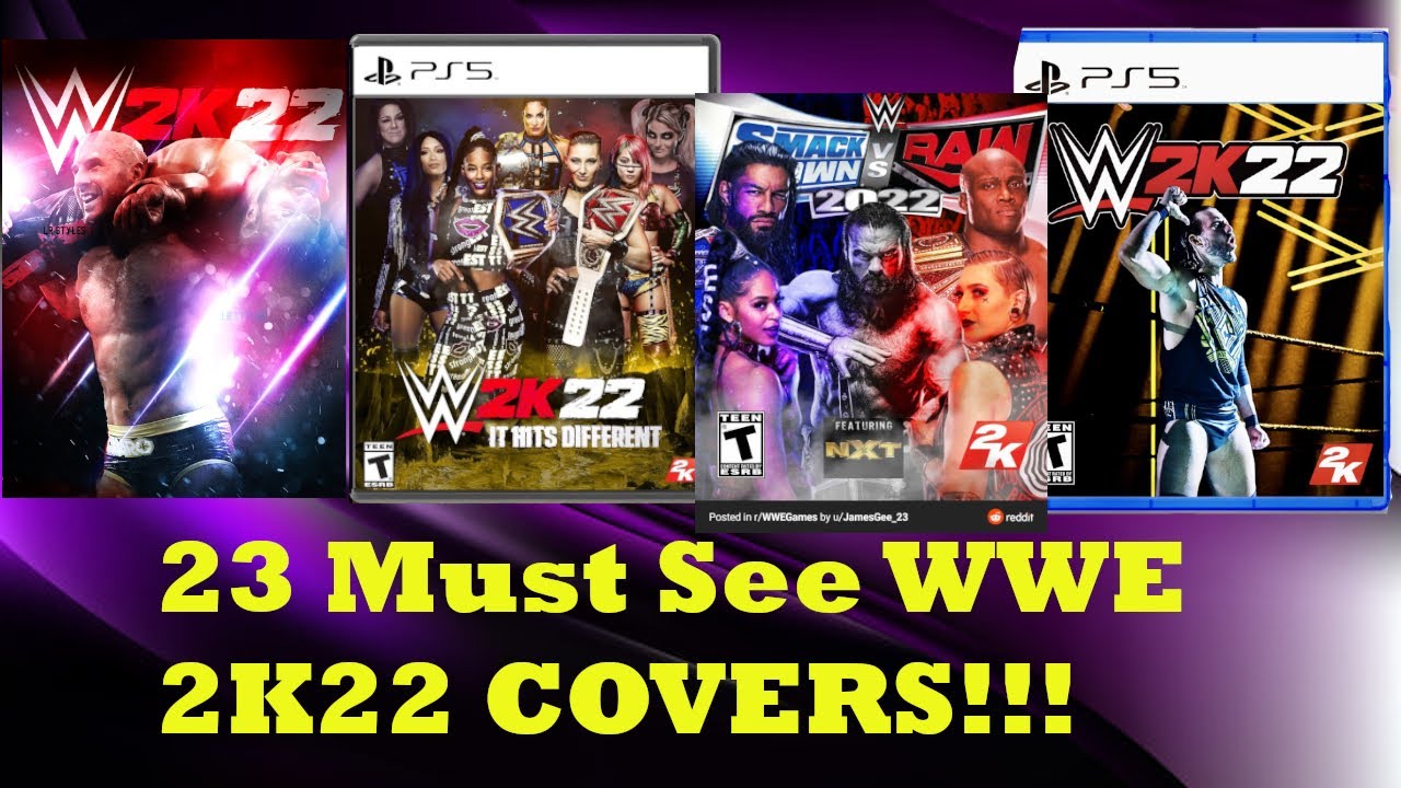 Wwe 2k22 23 Must See Cover Arts For Ps5 Xbox Youtube