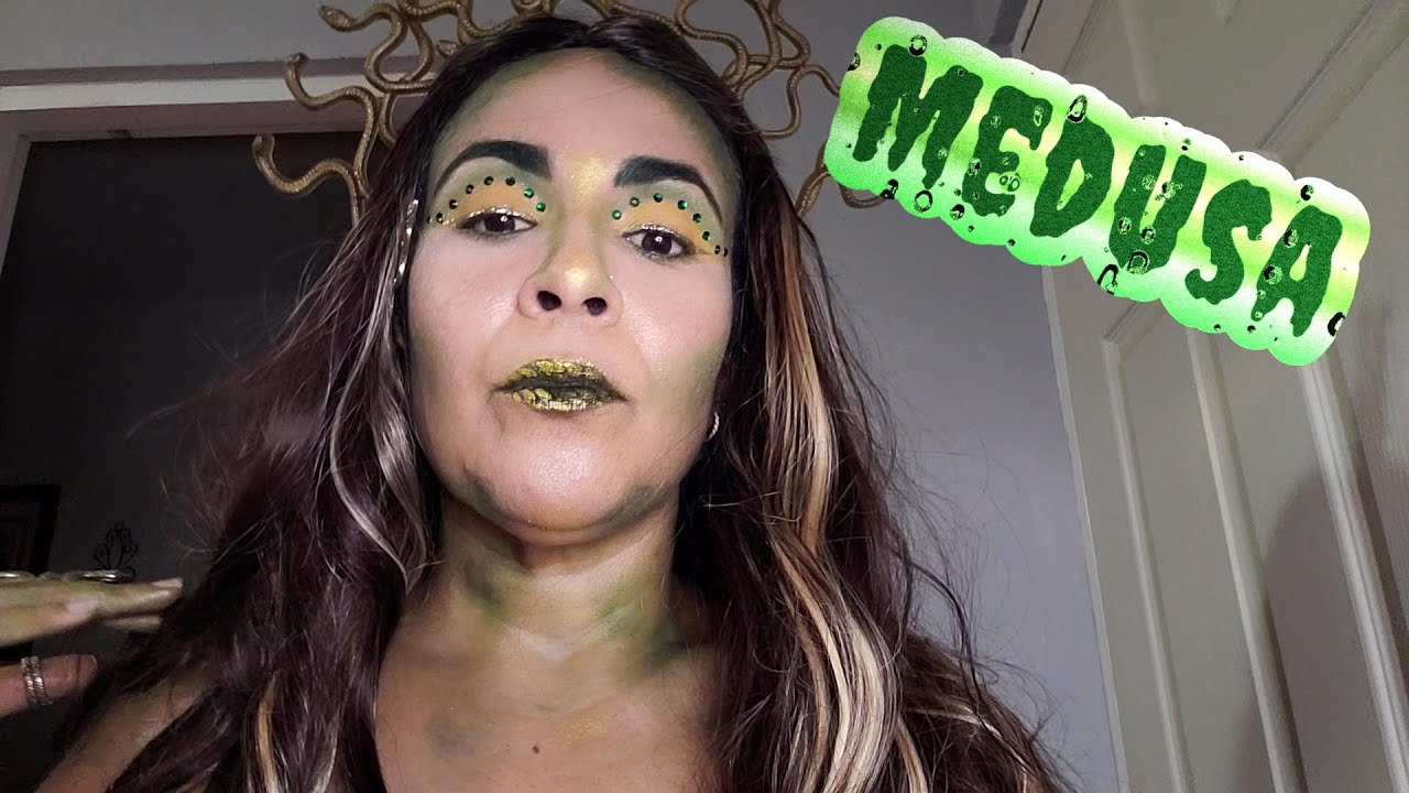 Medusa Halloween Makeup 2024 - YouTube