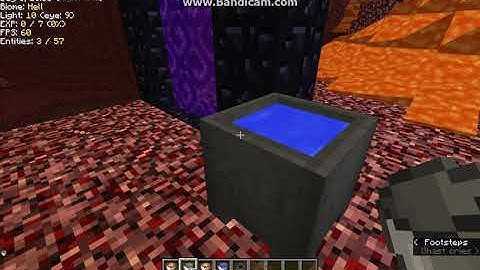 InstantLava & NonEvaporation Double Mod Overview for 1.7.10 to 1.14.4 Forge & 1.14.4 Fabric