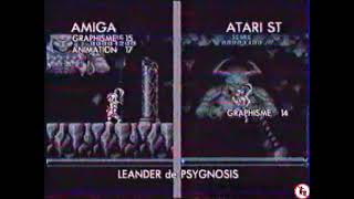 Leander (test et comparatif du jeu Amiga Atari ST dans Micro Kids - 1992)