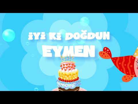 İyi ki Doğdun EYMEN  - İsme Özel Kırmızı Balık Doğum Günü Şarkısı