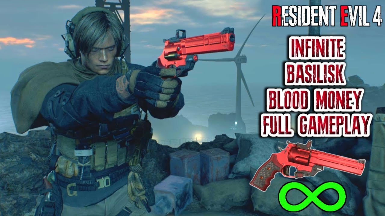 INFINITE BASILISK THE BLOOD MONEY ONLY!! Full Gameplay - Resident Evil 4 Remake