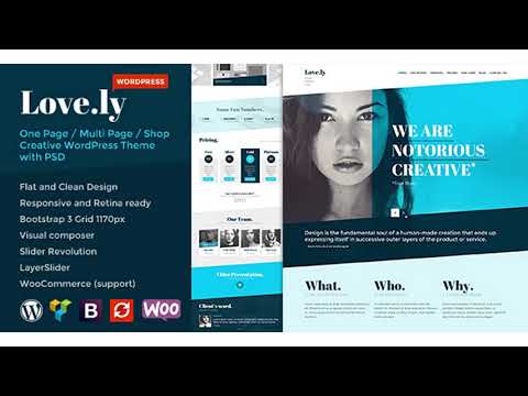 Love.ly - Simple & Elegant WordPress theme | Themeforest Website Templates and Themes