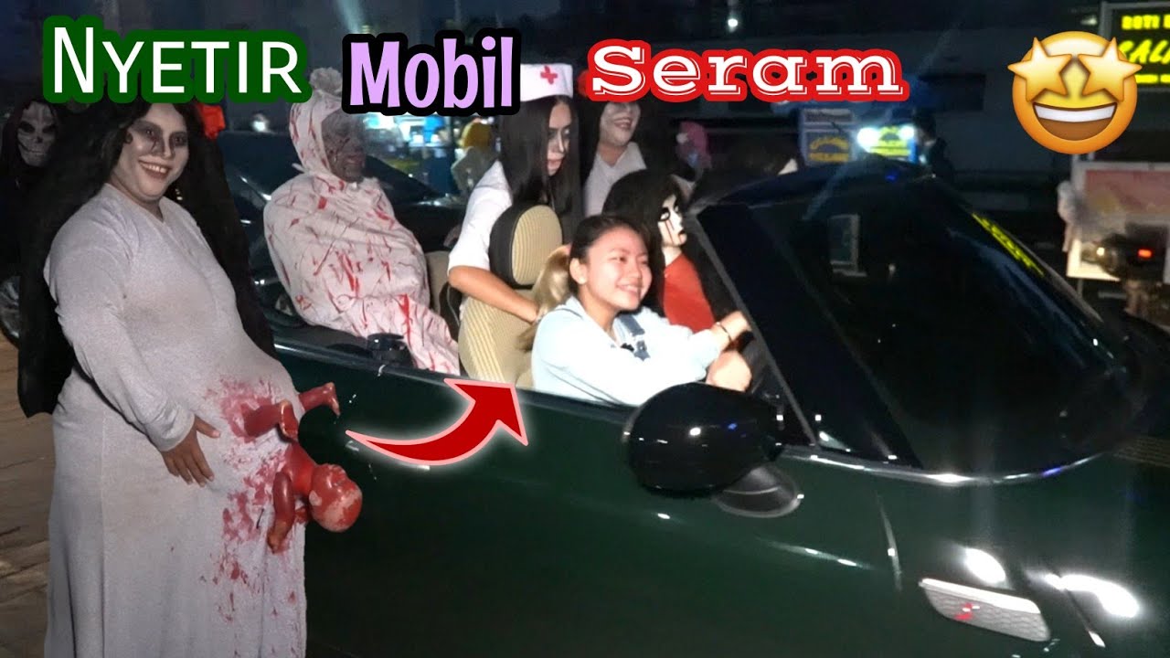 SEMUA JENIS HANTU LUCU MASUK KE DALAM MOBIL BARU KU ! Ikut Jalan Jalan Borong Mainan