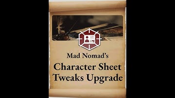 MNM Character Sheet Tweaks Upgrade