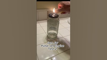 Jam Jar Pulse Jet Engine | Side View