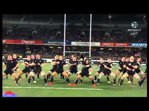 All Blacks v Wallabies Highlights 2011 including t...