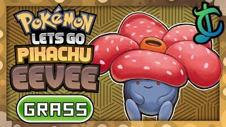 Pokémon Let's Go Pikachu/Eevee Hardcore Nuzlocke  GRASS TYPES ONLY! (No candies/overleveling)