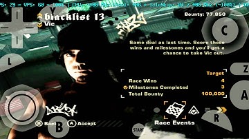 Start legendary NFS Most Wanted 2005 on Android by dolphin emulator (snap 845)