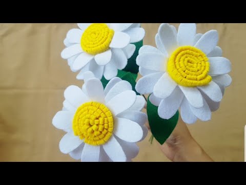  Bunga  daisy  dari  kain flanel YouTube