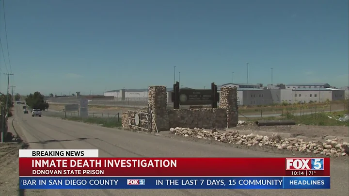 Inmate Dies At Donovan State Prison