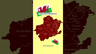 Historic County of Montgomery: Montgomeryshire (Sir Drefaldwyn).