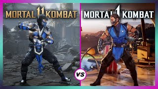 Mortal Kombat 1 vs Mortal Kombat 11  Early Gameplay and Graphics Comparison
