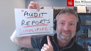 Audit reports simplified