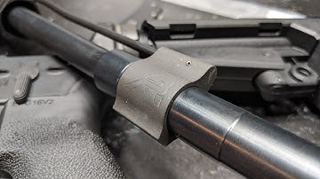 Gas Block Installation Helpful Hints.  Line That Hole Up